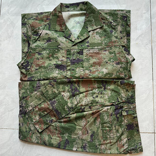 New genuine camouflage clothing jungle desert original factory winter and summer outdoor scratch-resistant and wear-resistant training clothing tops and pants jungle summer clothing + pants 175/92-96
