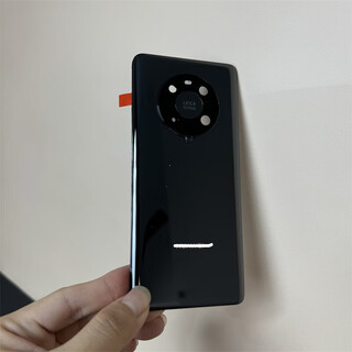 Huawei (huawei) brand original, suitable for mate40 mobile phone back cover e glass 40pro original back shell disassembly battery cover mate40/40e back cover bright black all original brand new with frame