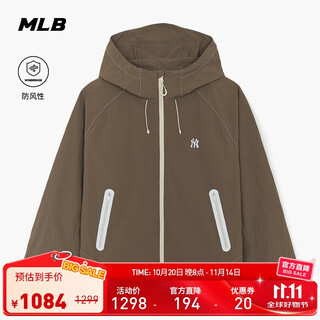 Mlb jackets for men and women, the same style with trendy contrasting topstitching, outdoor 25 autumn new styles 3awjb0454-50brl-l