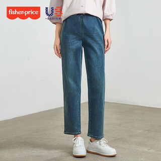 Fisher-price maternity wear 2025 new autumn fashionable maternity shirts spring and autumn loose tops jeans suits denim dad pants l