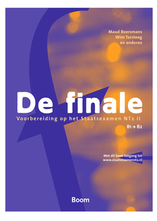 Self-study dutch native advanced course nt2 exam textbook de finale b1-b2
