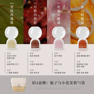 EVERSHINE晴天大白倒立香氛泡泡机香薰空气清新扩香厕所芳香卫生间除臭 青枝*1+丹桂*1+山栀*1+柑橘*1+赠