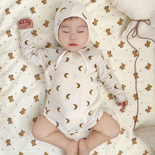 Liubei baby diaper pad, waterproof, washable, breathable, washable menstrual aunt pad, large size sheet, menstrual period bed, star moon bear 100*60