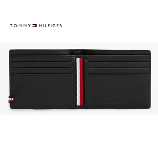 Tommy hilfiger tommy light luxury men f|am0am13507/bds wallet black one size