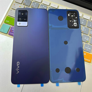 Vivo adapts to s9 original glass back cover s7t mobile phone back cover glass shell vivos9e battery cover disassembly rear screen s9 midnight blue with frame original 99 new