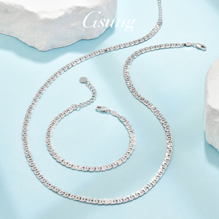 Gsung platinum pig nose bracelet women's pt950 pure platinum hand jewelry pig nose necklace fashion chinese valentine's day gift priced by gram contact before buying
