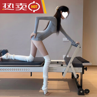 Yoga clothing jumpsuit for women 2025 spring and autumn new style pilates training clothing sports slimming jumpsuit gray s