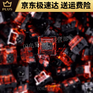 Wooting 磁轴 60HE 键盘 Lekker 线性 L45 L60 国内现货 Osu Geon 磁轴(6颗)