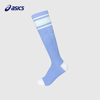 Asics/asics children's 25th summer new product moisture-absorbing, quick-drying, comfortable, elastic and breathable ribbed sports high socks 6000 purple one size m
