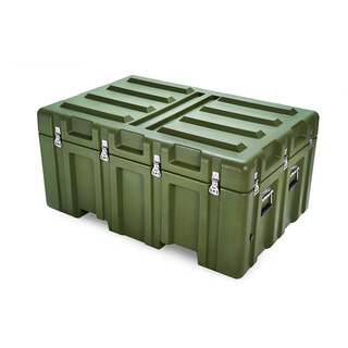 Far east rotational molding box airdrop box modular combination storage and transportation box special equipment box pallet instrument packaging box military green 1200*800*600mm