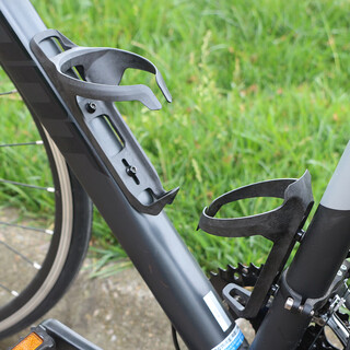 Giant mountain road bike water bottle cage wind-breaking aerodynamic pp lightweight high-rigidity composite material water cup holder genuine propel downtube + middle tube pair