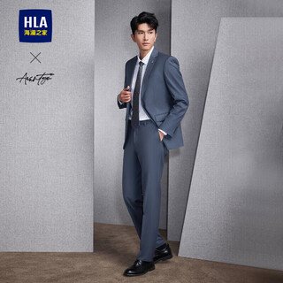 Hla hailan house suit men's light business fashion flat lapel suit western men's spring and autumn