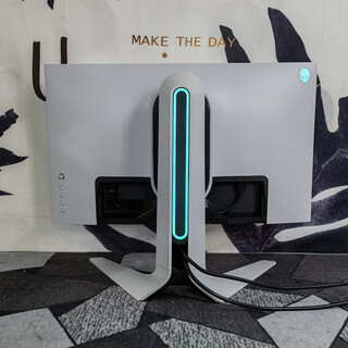 Second-hand 90% new dell alienware alien 27-inch high-brush gaming computer monitor 500hz240hz alien aw screen aw2720hf 27-inch 1k 240hz white