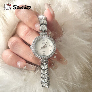 Hello kitty sanrio mermaid watch women's small dial bracelet watch female student niche light luxury birthday gift for girlfriend