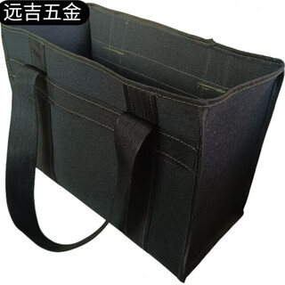 Fengxi thickened black canvas handbag large capacity portable wear-resistant and durable portable multifunctional storage bag thickened black canvas handbag length 43 height 32 width 21