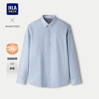Hla heilan langarmshirt für herren im winter 25 streifen plus samtverdicktes warmes shirt für herren