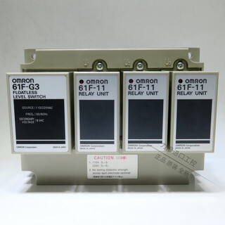 Omron liquid level controller relay 61f-g3 61f-11 110/220vac