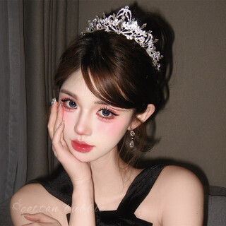 Bangboshi birthday crown tiara for girls 18 years old adult ceremony crown headband children's high-end little princess queen crown crown diamond hollow style