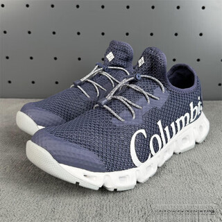 Columbia (columbia) summer outdoor men's casual lightweight amphibious river shoes 466-blue 43 43 10