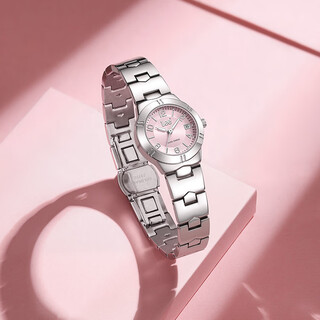 Lee ladies watch student calendar light luxury niche high-end simple girl birthday new year gift new year's eve f535 powder