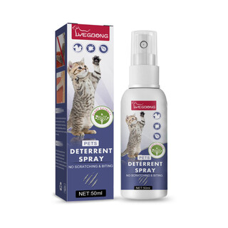 Pet bitter anti-gnawing spray to repel dogs chewing table and chair legs and scratching sofa spray natural formula_effective orange flavor cat repellent spray
