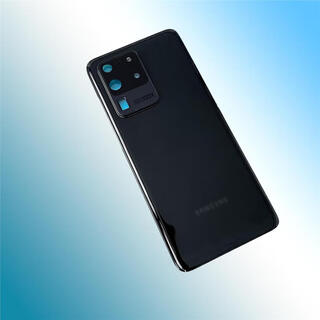 Samsung (samsung) is suitable for samsung s20 glass original back cover s20+ s20ultra mobile phone back case g9810 battery cover shell s20u black boutique brand new not brand new original