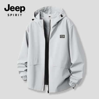 Jeep spirit jeep men's jacket autumn outdoor fishing three-proof cycling jacket anti-wrinkle wear-resistant waterproof sports jacket men