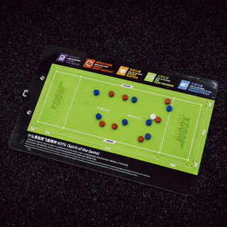 X-comxcom ike frisbee tactical board team professional extreme sports competition double-sided portable coaching board magnet style new frisbee tactical board