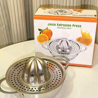 Sanqihu stainless steel manual juicer new orange juice squeezer hand-pressed squeeze juicer kitchen special 201 juicer