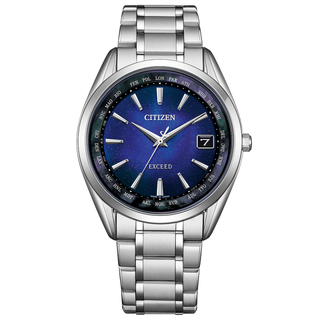 Citizen eco-drive men's watch exceed radio perpetual calendar super titanium business watch 6.5-day pre-sale limited edition cb1150-75l 38.4mm ocean blue disc