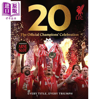 20 官方冠军庆典 利物浦足球俱乐部 The Official Champions Celebration 英文原版 Liverpool FC