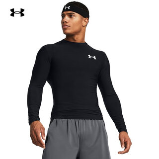Underarmour heatgear og men's elastic training sports long-sleeved tights 1387696 black 001 xl