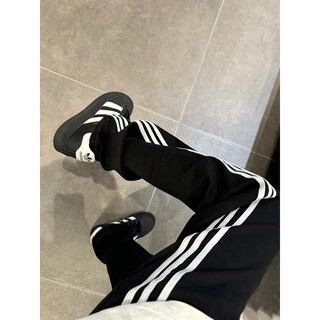 7 excellent products casual pants for men, autumn and winter cleanfit trendy brand striped loose sports straight leggings long pants for men bsbz-b45 black 2xl