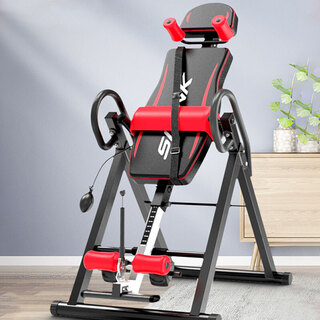 Haotuo inversion machine household material small inversion auxiliary inversion stretching yoga chair inversion device jm cool black