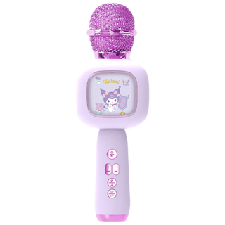 【9成新】三丽鸥儿童K歌话筒库洛米麦克风音响一体（方形）3-6-9岁生日礼物女孩