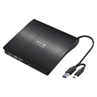 Ai chuang usb3.0 external blu-ray bd optical drive high-speed burning, reading and playing dvd/cd/bd is universal for desktops and notebooks. it supports blu-ray bd/4k/uhd high-definition playback.
