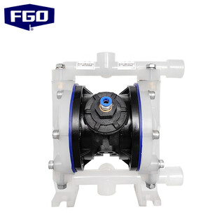 Fgo pneumatic diaphragm pump engineering plastic + f46 diaphragm qby3-15sf dn15 flow rate 1m3/h