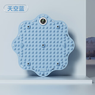 Shantou lincun upgraded version of timing in-situ super jogging special mat magnet foot massage mat sole pressure plate toe pressure plate with timer * blue thickened and enlarged diameter 5
