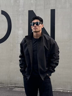 Muwei american style stand-up collar handsome jacket men's autumn and winter coach flight assault top thickened quilted warm jacket black 90% of buyers choose xl recommended 130-150jin jin equals 0.5 kg