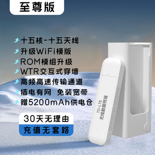小亿【送一年流量】随身wifi5g无限流量2025手机电脑移动wi-fi6家用免插卡车载便携式无线路由器全国通 WiFi6版【中芯微芯片十五核十五天线】国家3C质 10G/月*1个月