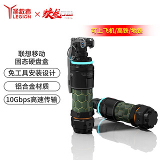 Lenovo savior tactical hard drive case grenade style m.2 nvme solid state mobile hard drive case cultural creativity/gift operation jiaolong co-branded model