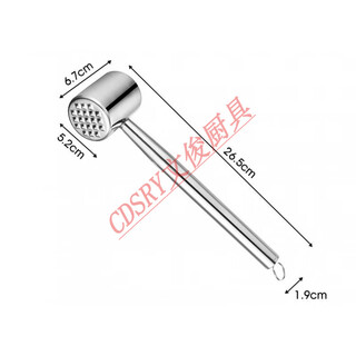 Clcey304 Молоток для мяса из нержавеющей стали, домашний молоток для стейка, молоток для размягчения мяса, игла для размягчения мяса, кухонный инструмент, молоток для мяса из нержавеющей стали 304