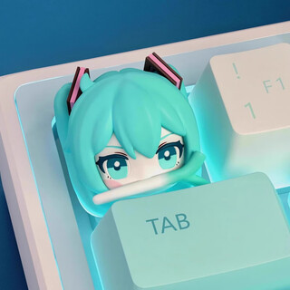 Zhiku fearless contract keycap peripheral sage dusk butterfly game nanny keycap resin mechanical keyboard personalized customized hatsune miku keycap 1