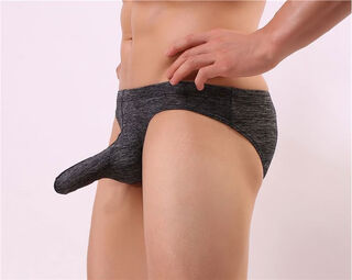 T-string men's low-waist men's double-butt underwear, sexy, cool and breathable t-pants, seamless hip lifting sports thong, m recommended 80-100jin jin equals 0.5kg black