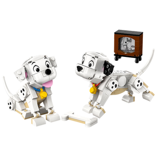 95% new lego building block disney 43271 lucky star and penny girls children's toys birthday gift