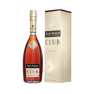 人头马（Remy Martin）洋酒 CLUB优质香槟区干邑白兰地 500ml 整箱12支装