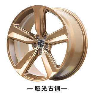 Ce rui forged wheel hub is suitable for audi a4l/a5/s4/s5/a6l modified 18/19/20 inch five-frame matte bronze color 19x8.5j