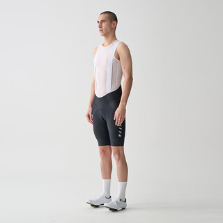 Maap men's team bib evo cycling shorts bib pants highly elastic breathable fitting cushion classic black m