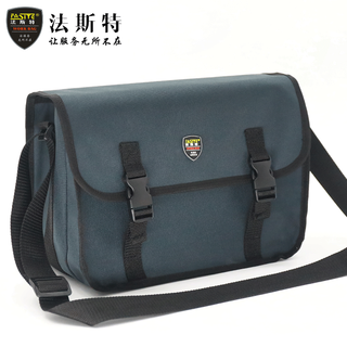 Fasite electrician's tool bag portable thickened wear-resistant crossbody carpentry air conditioning repair multifunctional canvas electrician's special bag extra large size