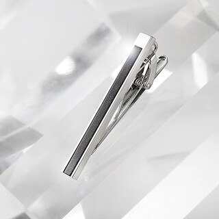 GIEVES CHARLESE星空蓝砂石领带夹男士商务正装职业新郎领夹高档送老公生日礼物 闪耀星空领带夹